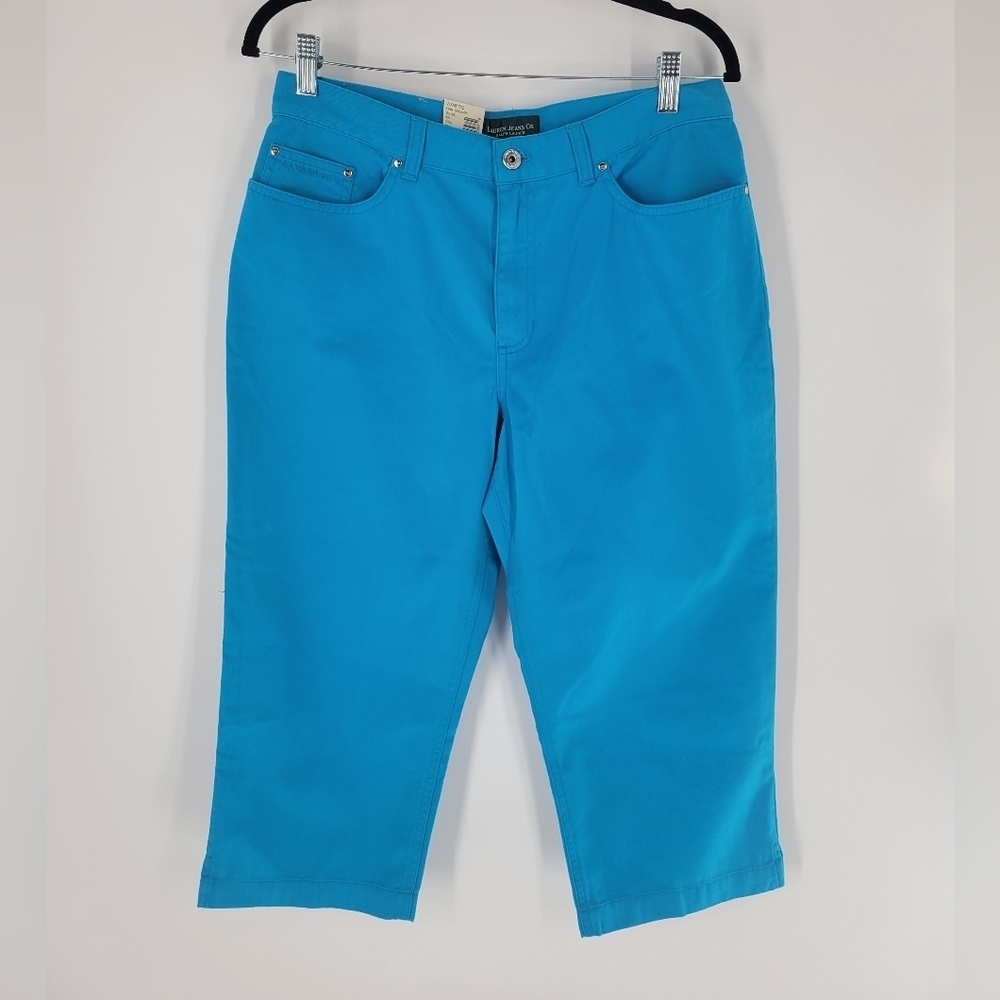 LRL Lauren Jeans Co.‎ Ralph Lauren women's denim Capri Jean Size 12P